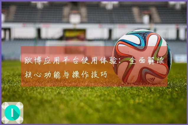 欧博应用平台使用体验:全面解读核心功能与操作技巧